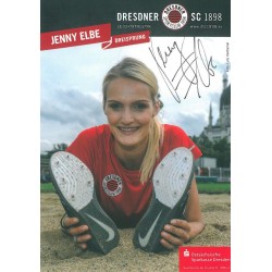 Autogrammkarte "JENNY ELBE"